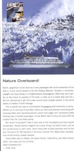 Fine Magazine Alaska Cruise